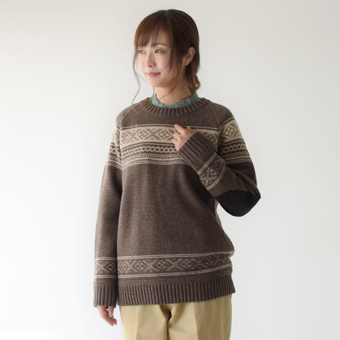 NOR EASTERLY 2TONE NORDIC vintage orange 装いに温もりをプラス 