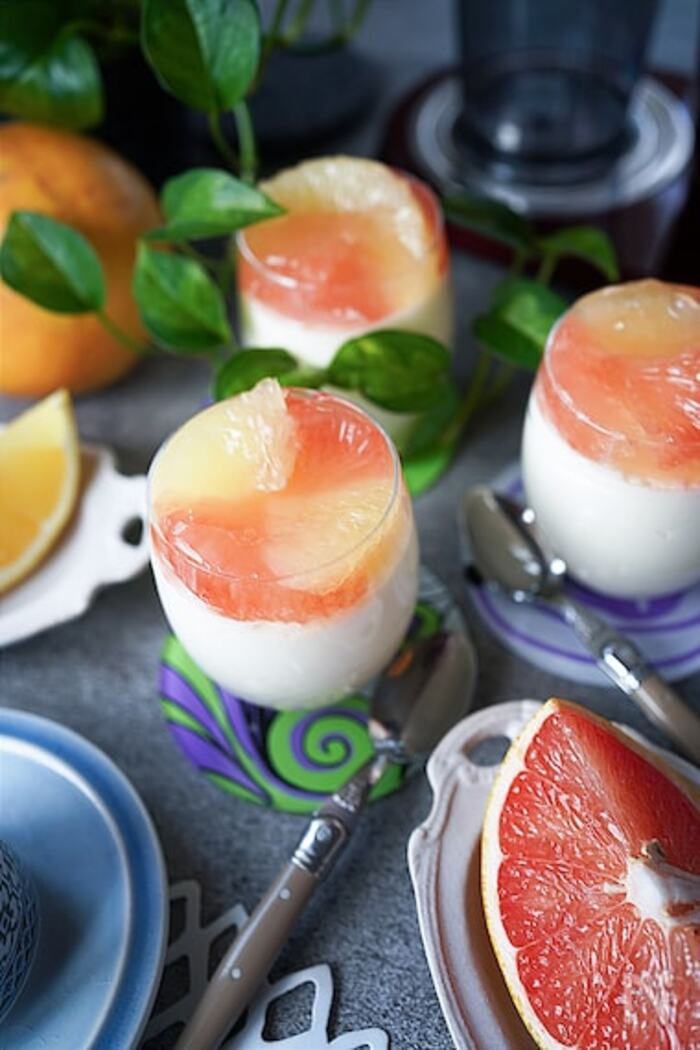 さっぱり甘い♪きらきら「グレープフルーツ」のスイーツレシピ[2ページ