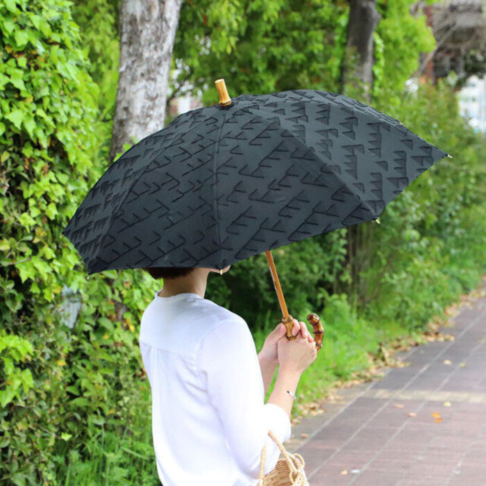 RESTFOLK 日傘　ジャガードブラケットライン 晴雨兼用傘 ジャガード ブラケットライン | shesay(志成販売