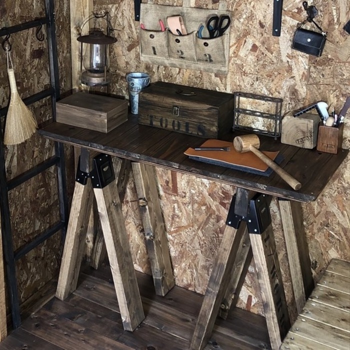 組み立て・解体できる作業台で人気！｢馬脚テーブル」DIY入門 | キナリノ