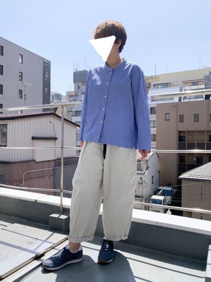 ユニクロの＋Jはどう着る？スーピマコットンシャツのコーデ集[3ページ 