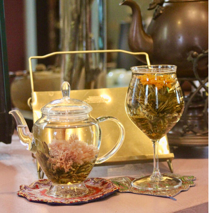 アートな花咲く「工芸茶」美しさと香りを楽しむおいしい淹れ方のコツ