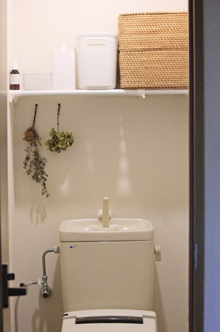 トイレの生活感を隠す。素敵なアイデアと便利グッズ | キナリノ