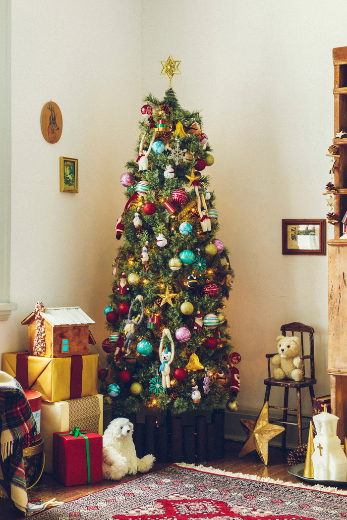 スタジオクリップ　LED クリスマスツリー　90cm オーナメント付き studio CLIP インテリア LEDクリスマスツリー 90cm「CHRISTMAS 2022