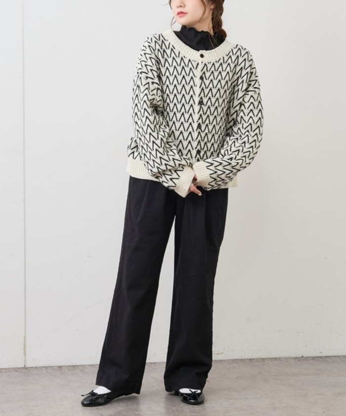 冬のおしゃれを格上げ＊「ジオメトリック柄」を取り入れよう！ | キナリノ