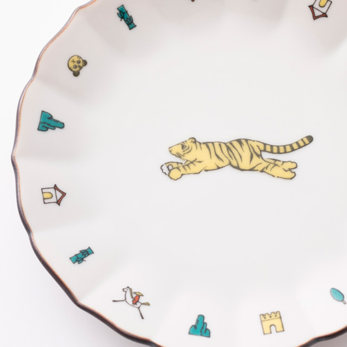 リサラーソン 干支 そとをみるとら うちをみるとら 2体セット ゴールド