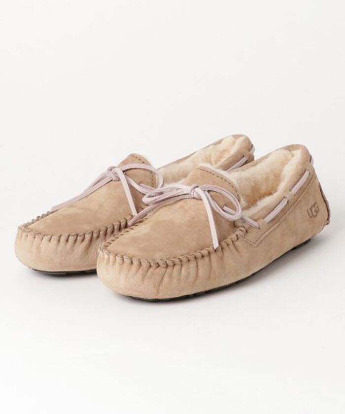 UGG スリッポン モカシン リボン （内側ふわふわ】UGG☆DAKOTA