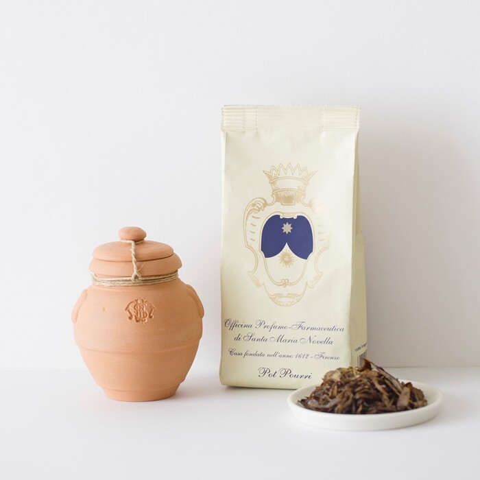 サンタマリアノヴェッラ テラコッタポプリポット サンタマリア