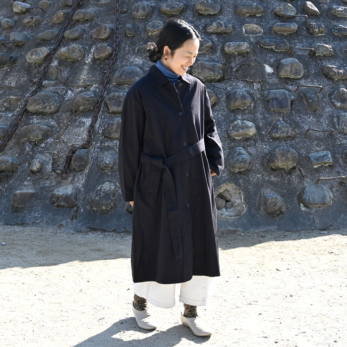 ベルトやボタンでニュアンスを♪コートの着こなしテク【sisam 遠藤さん