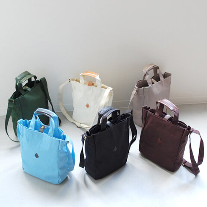 No.419デニムリメイクバッグ ショルダー&リュック （キャンバス