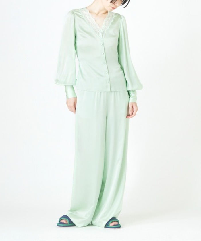 Priv. Spoons Club シルクパジャマ上下 Sサイズ Priv. Spoons Club