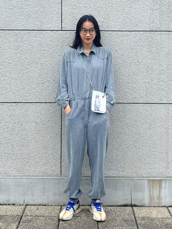 ZARA - ZARA デニム TRF オーバーサイズ ジャンプスーツ Sサイズ