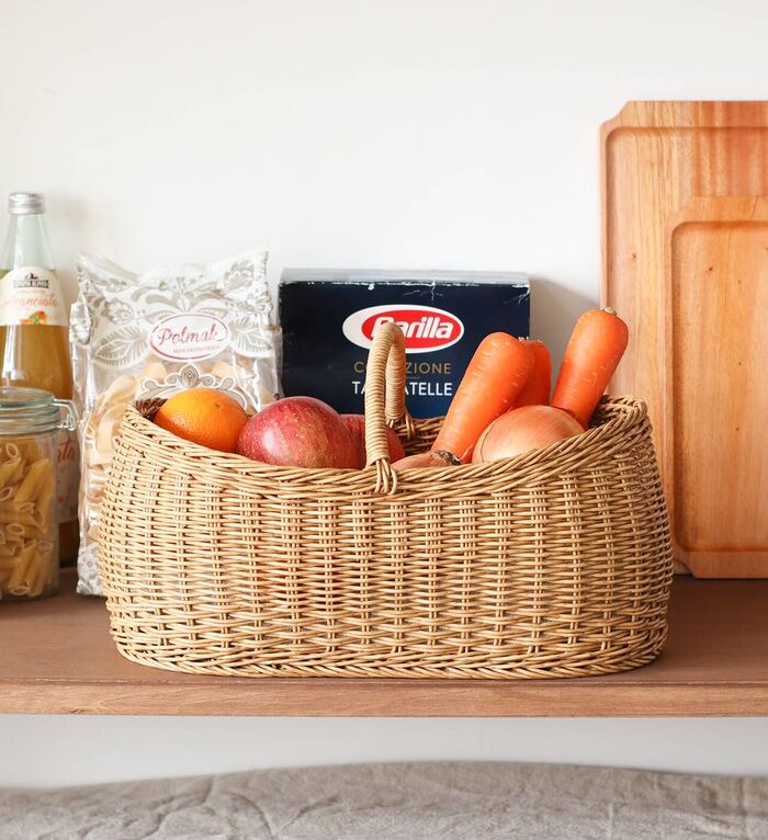 かさばるアレコレを収納！「絵になる大きめかご」カタログ | キナリノ