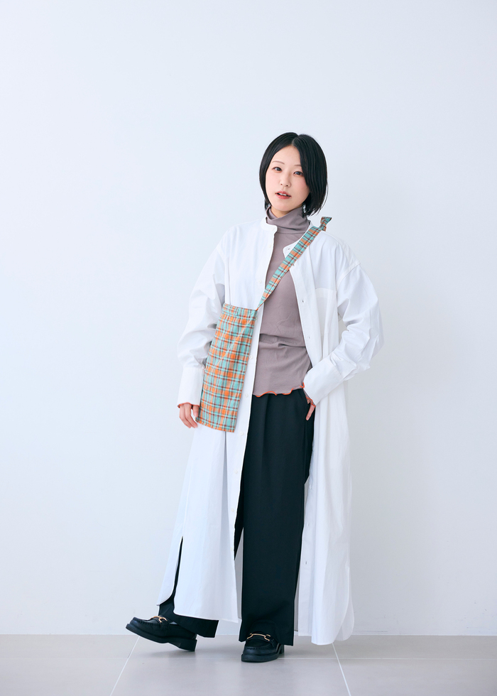 身長別！着用レビュー】knrn.の新作「シャツワンピ」を試着してみまし  