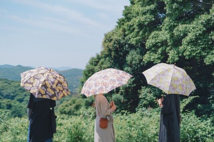 大森商店×Aona Hayashi 晴雨兼用傘 大森商店×Aona Hayashiのくらすことオリジナル傘が新登場