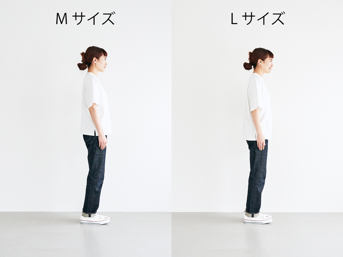 【ただいま試着中！】knrn.の「毎日のおともTシャツ」を身長別のスタッフがレビュー