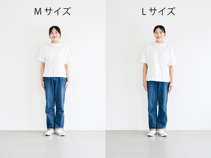 【ただいま試着中！】knrn.の「毎日のおともTシャツ」を身長別のスタッフがレビュー
