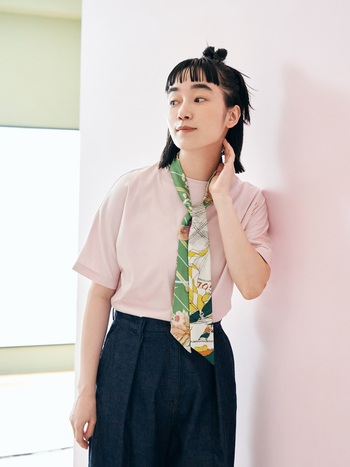 夏のおしゃれは「ファッション小物」で乗り切る!Tシャツの着回し