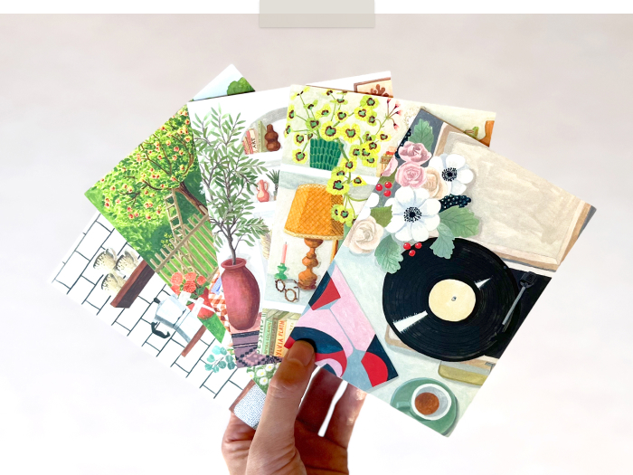 手紙は贈りもの。フランスから届いたポストカードの話 ―ama 大田愛さん