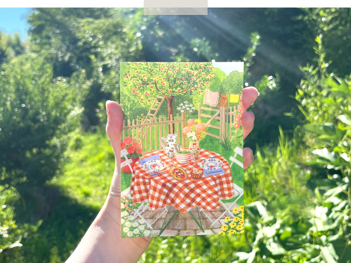 手紙は贈りもの。フランスから届いたポストカードの話 ―ama 大田愛さん