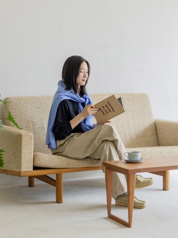 秋の新作で夏ファッションのマンネリを乗り越える!残暑の着回し-1-