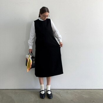 ■着丈：111cm
■モデル身長：162cm