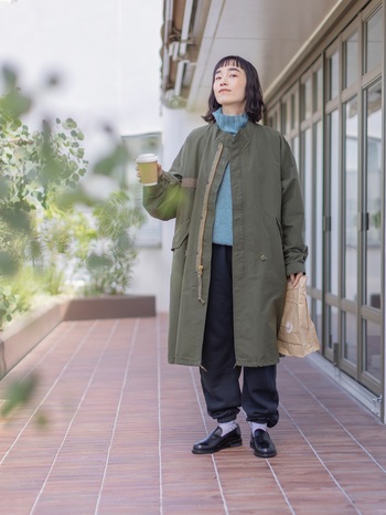 レイヤードに活躍するベーシックアイテムに注目!秋の着回し -2-