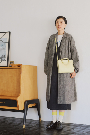 “キナリノ別注”で秋の着回しリレーコーデ《第2弾》