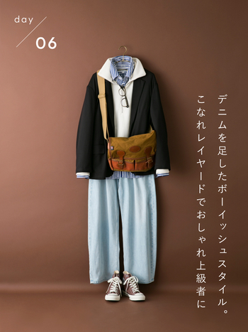 【5items 7days】大人のおしゃれは賢くたのしく!knrn.の着回しコーデ
