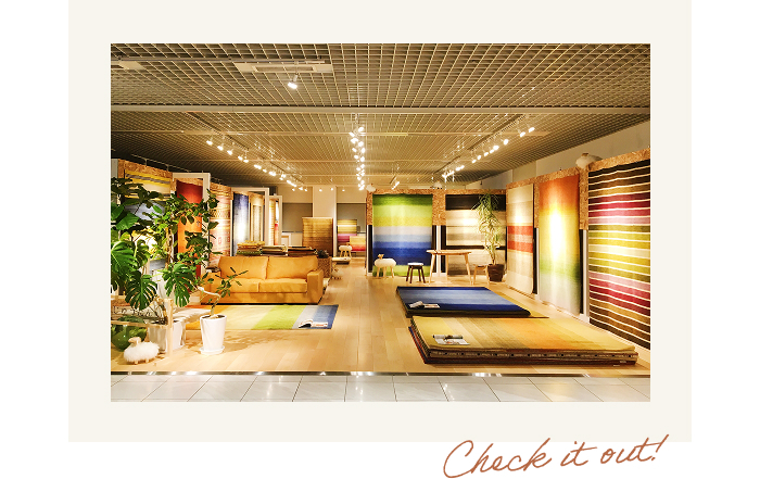 手しごとラグで、秋冬の模様替え。
インテリアスタイリストのお部屋づくり
