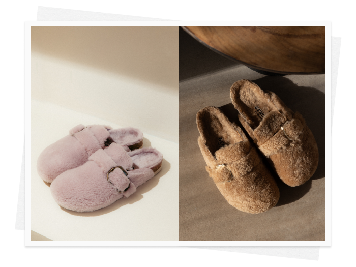 〈左〉GRISEL Sheepskin 24,200円、〈右〉GRISEL Teddy 17,600円／ともにGENUINS（ボードライダーズジャパン）