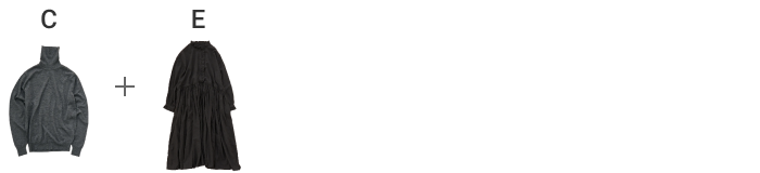 ジャケットやニットの本領発揮!初冬の着回し -1-