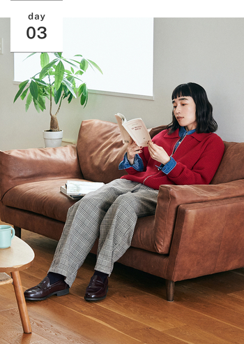 ジャケットやニットの本領発揮!初冬の着回し -1-