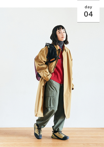 ジャケットやニットの本領発揮!初冬の着回し -1-