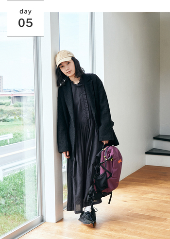 ジャケットやニットの本領発揮!初冬の着回し -1-