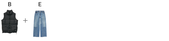 ジャケットやニットの本領発揮！初冬の着回し -2-