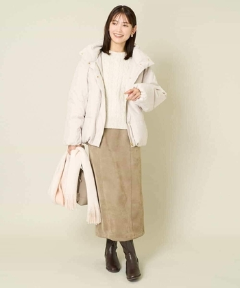 着こなしやすい「ショートダウン」。今シーズンおすすめの注目アイテム