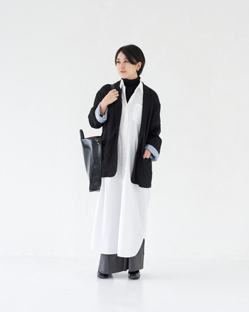 160cm(ブラック・フリーサイズ着用)