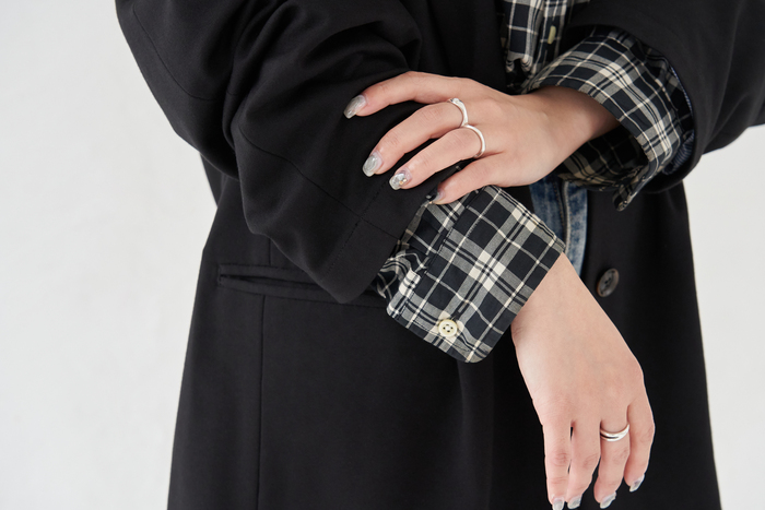 身長別で比べる!knrn.『ワイドジャケット』の着こなしレビュー