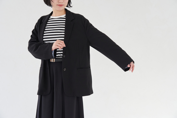 身長別で比べる!knrn.『ワイドジャケット』の着こなしレビュー