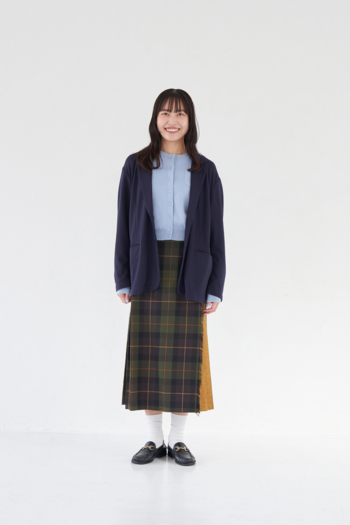 身長別で比べる!knrn.『ワイドジャケット』の着こなしレビュー