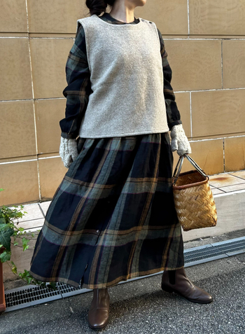 【大人のチェック柄コーデ】選び方と着こなしのコツ