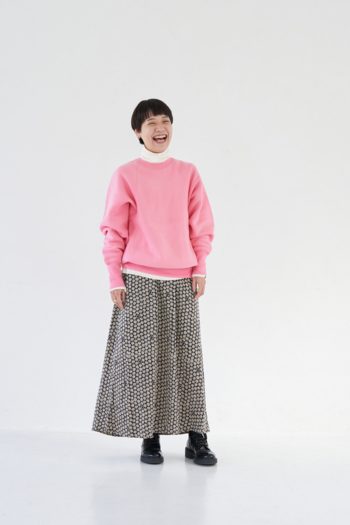 ブラック×ベージュ・Mサイズ着用