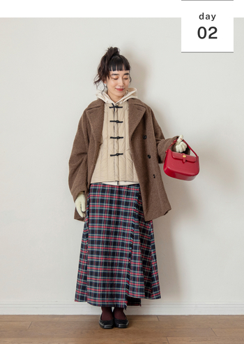 華やかさも、きちんと感も押さえたい！イベント盛りだくさんの冬の着回し -1-