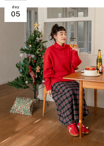 華やかさも、きちんと感も押さえたい！イベント盛りだくさんの冬の着回し -1-