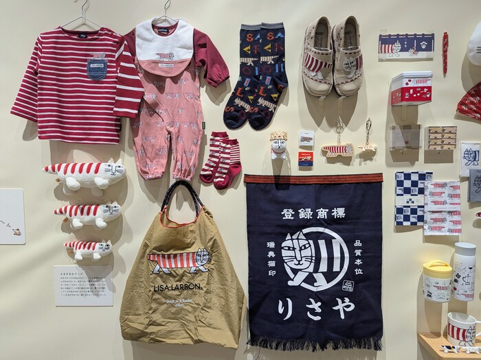 絵本のキャラクターになった猫のマイキーは日本で大ヒット。暮らしに身近な様々なプロダクトに展開しました