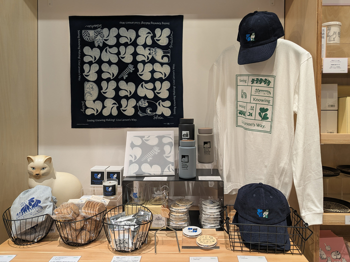 本展オリジナルグッズは多彩な品揃え。展覧会の記念やギフトにもおすすめです