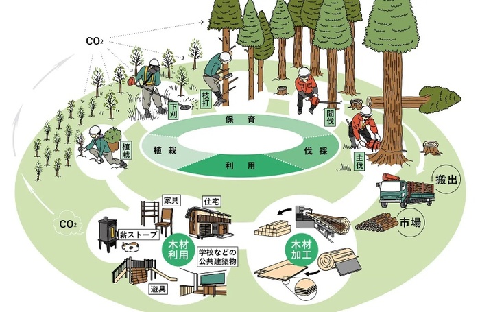 〈木のある暮らし〉が地域を支える。 未来をちょっとよくするヒント