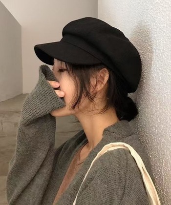 寒い冬のよき相棒♪《キャスケット・ニット帽・ベレー帽・》を大人かわいくコーデにプラス！