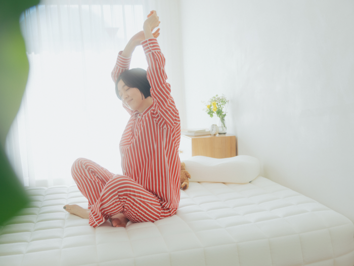 疲れを手放す、とろける眠りへ。
快眠へ導く3つのヒント